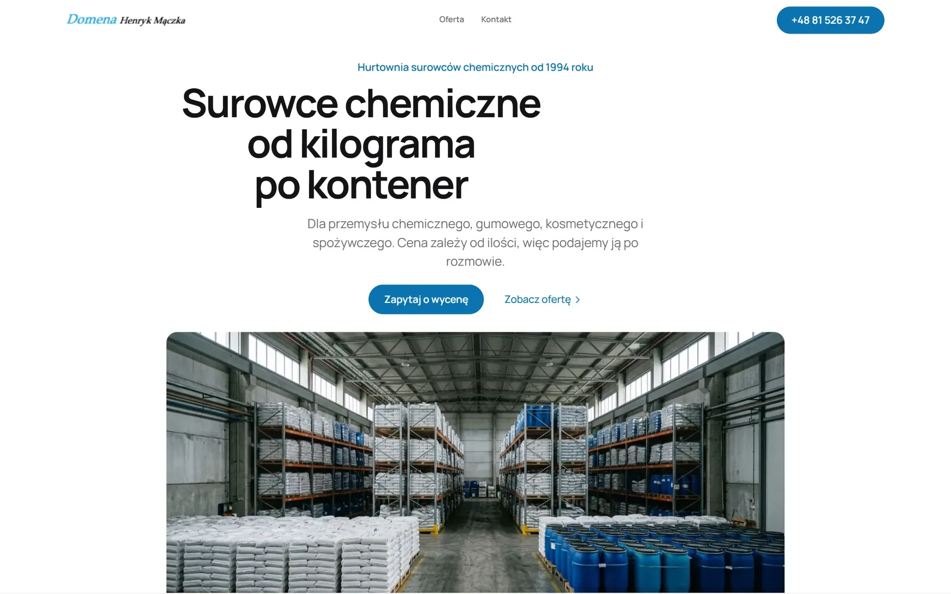 Otwórz stronę: Domena Henryk Mączka