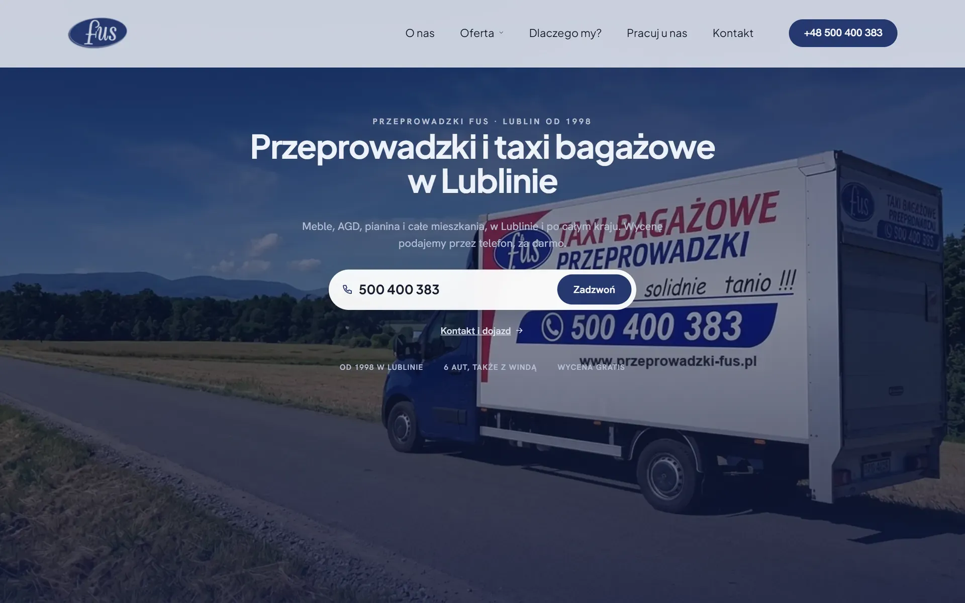Otwórz stronę: Przeprowadzki FUS