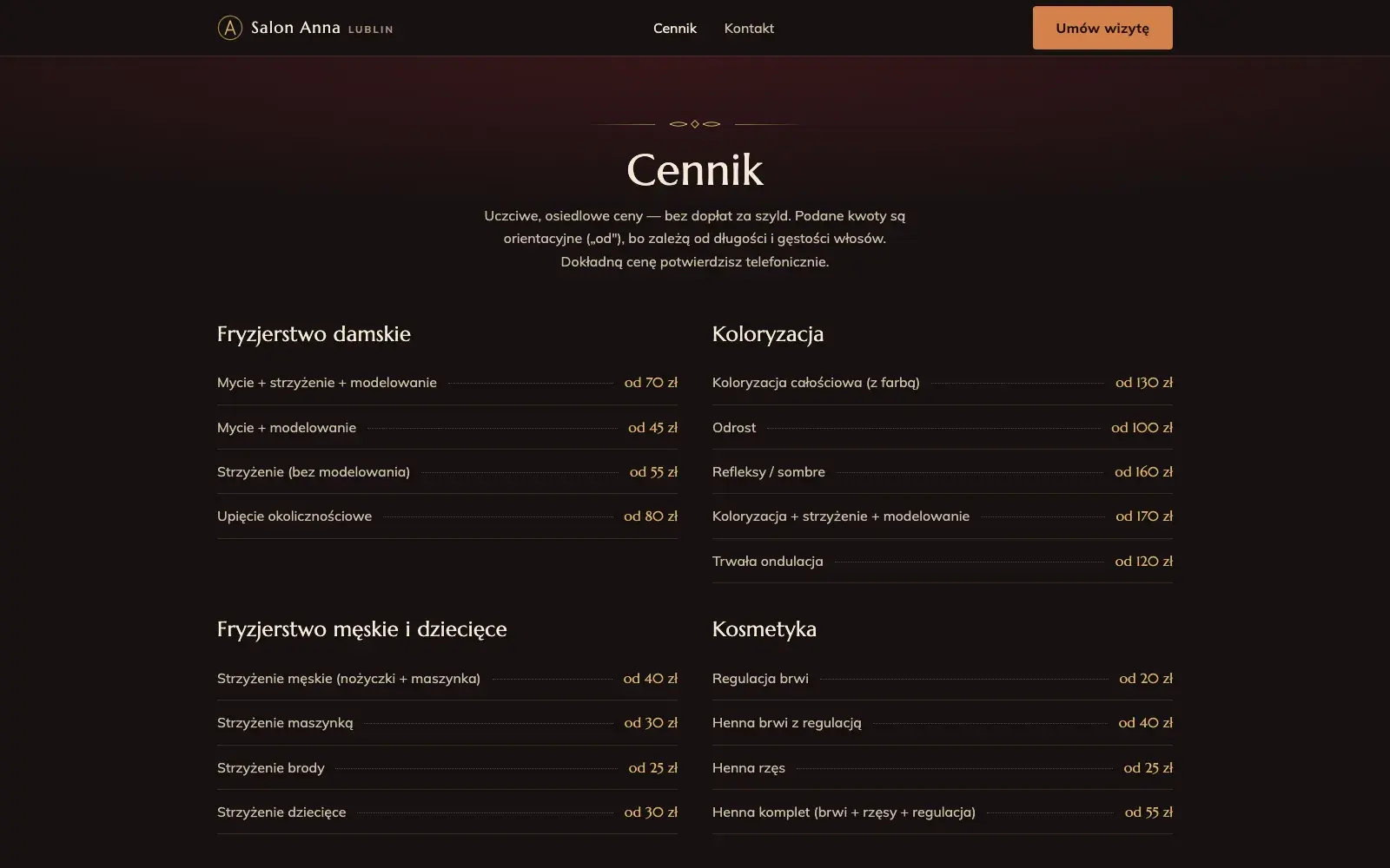 Profil w Google uzupełniony do końca