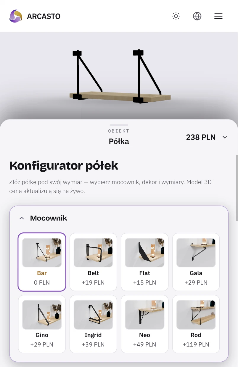 Konfigurator 3D